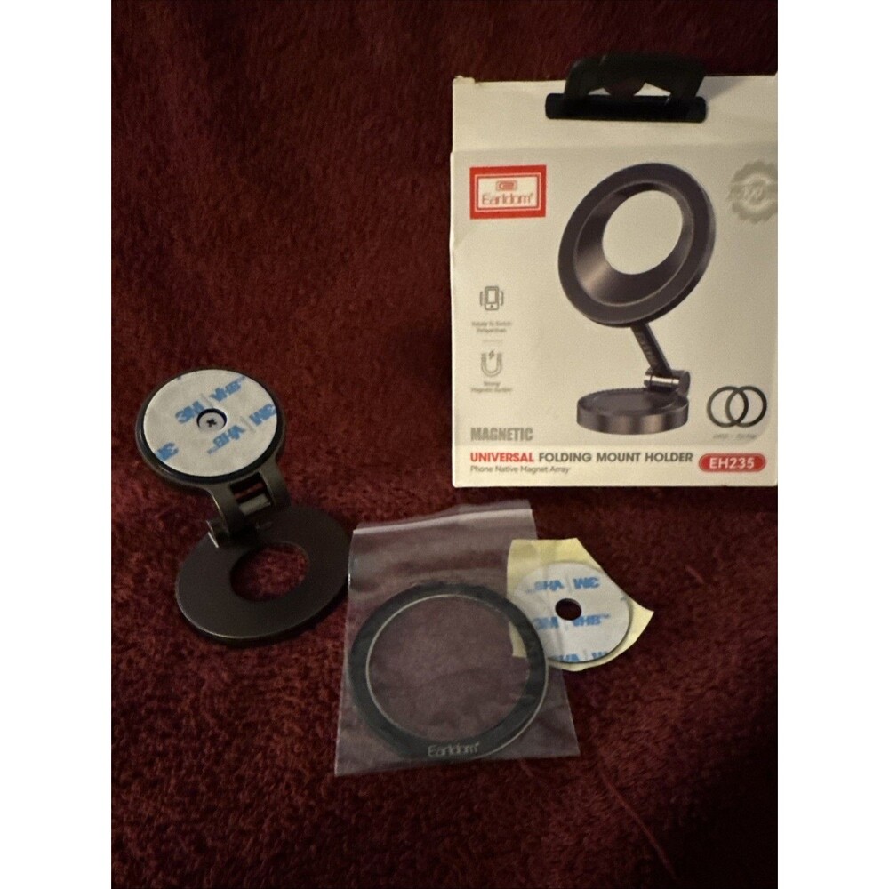 Earldom Universal Folding Mount Holder EH235 Magnetic Mount New Open Box